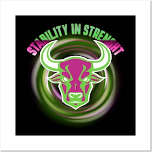 Taurus: Stability in Strength Posters and Art